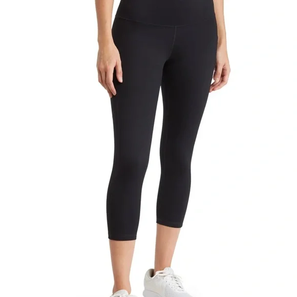 NWT Z by Zella High Waist Daily Crop Pink Chateau size Medium - Picture 6 of 6